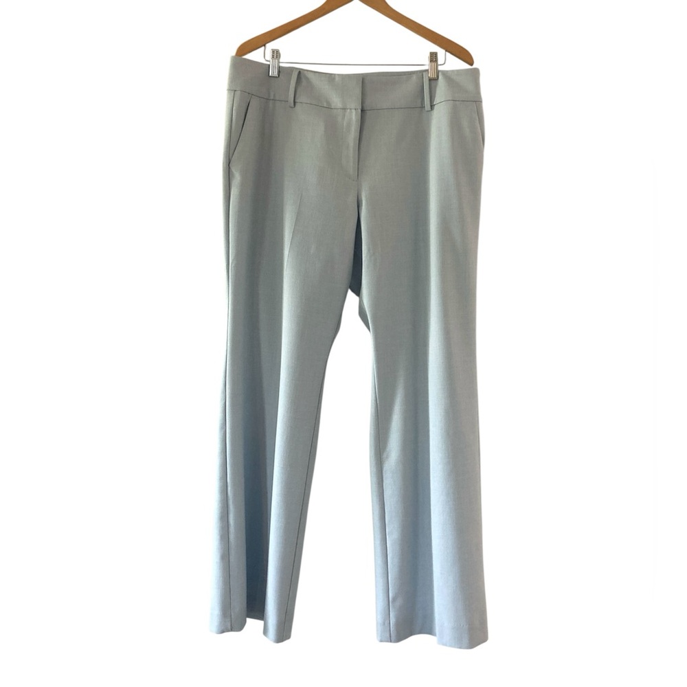 Ann Taylor Factory 16 Light Blue Tailored Trousers